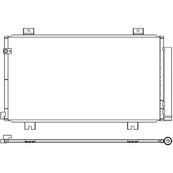 Diederichs Airco condensor DCC2026