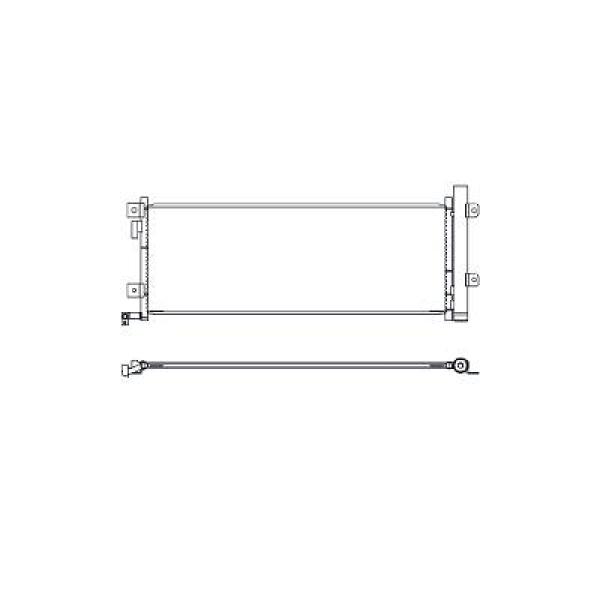 Diederichs Airco condensor DCC2041