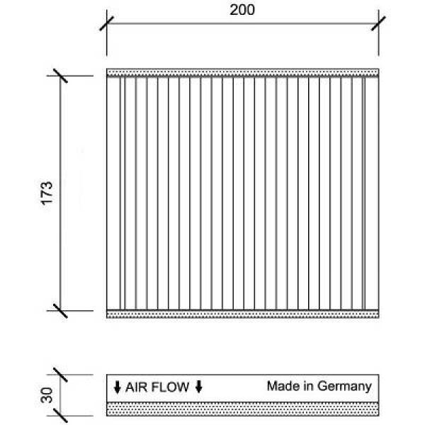 Diederichs Interieurfilter DCI0177