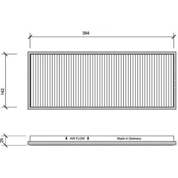 Diederichs Interieurfilter DCI1009