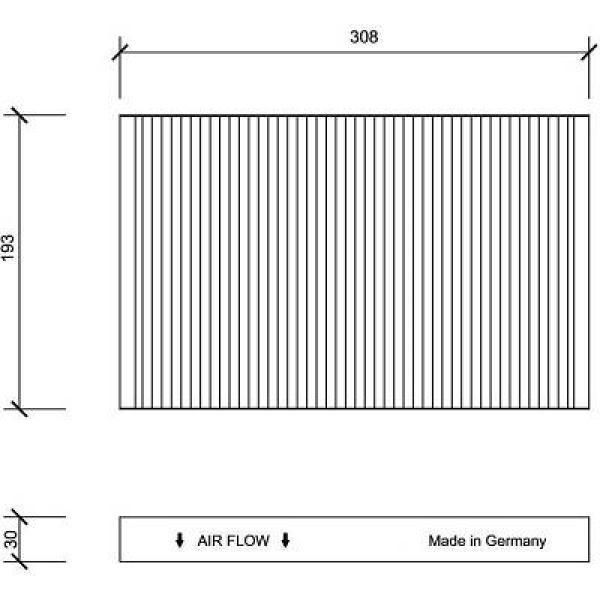 Diederichs Interieurfilter DCI1029