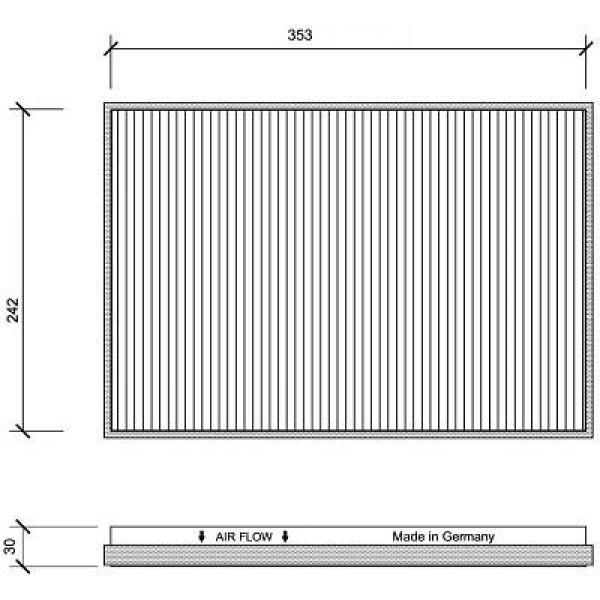 Diederichs Interieurfilter DCI1046