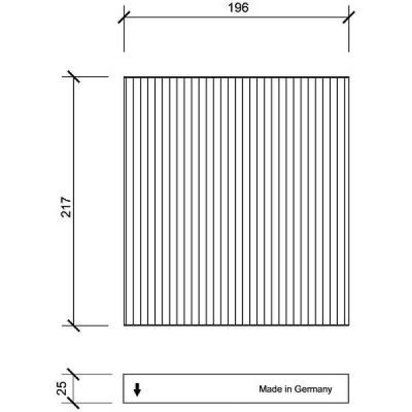 Diederichs Interieurfilter DCI1084