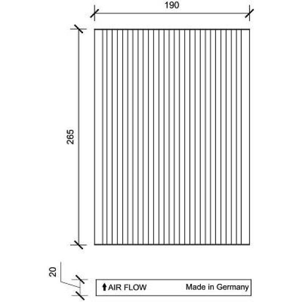 Diederichs Interieurfilter DCI1153