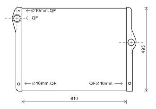 Diederichs Radiateur DCM1595