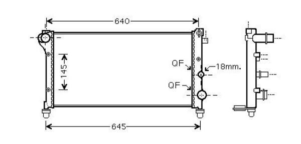 Diederichs Radiateur DCM1999