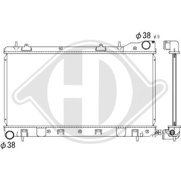 Diederichs Radiateur DCM3029