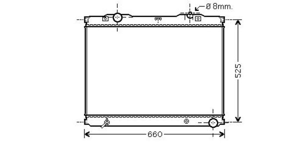 Diederichs Radiateur DCM3767