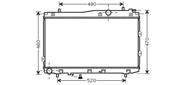 Diederichs Radiateur DCM3785