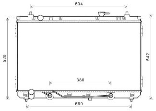 Diederichs Radiateur DCM3816