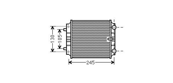 Diederichs Radiateur DCM3828