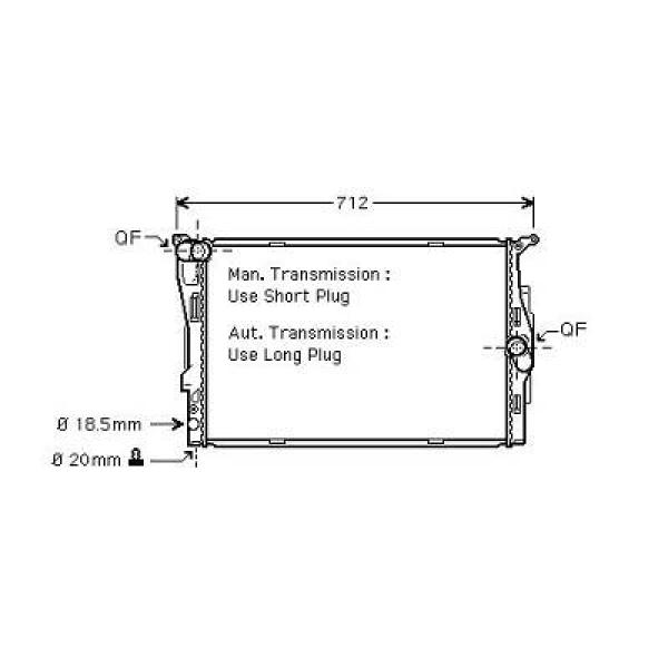 Diederichs Radiateur DCM3869