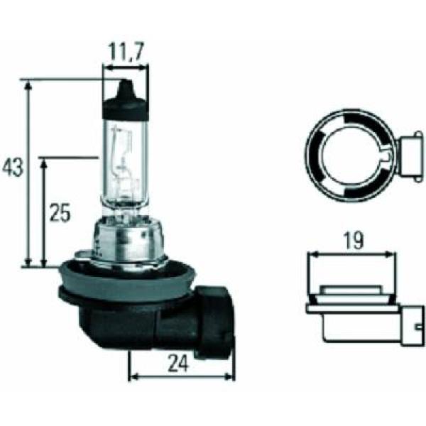 Diederichs Gloeilamp, bochtenlicht LID10038