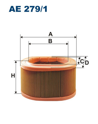 Filtron Luchtfilter AE 279/1