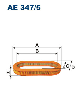 Filtron Luchtfilter AE 347/5