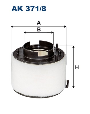 Filtron Luchtfilter AK 371/8