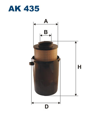 Filtron Luchtfilter AK 435