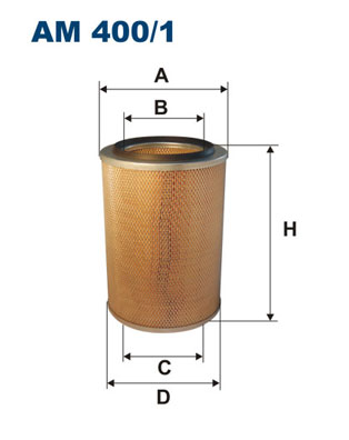 Filtron Luchtfilter AM 400/1