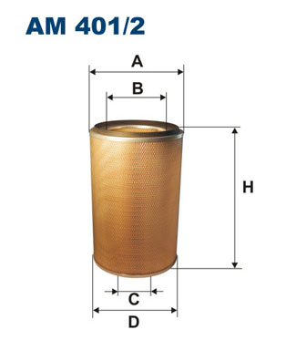 Filtron Luchtfilter AM 401/2