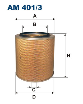 Filtron Luchtfilter AM 401/3