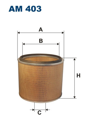 Filtron Luchtfilter AM 403