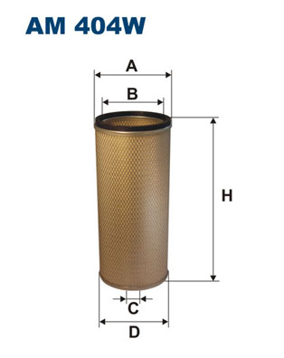 Filtron Oliefilter AM 404W