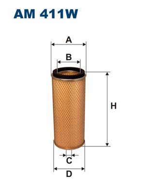 Filtron Oliefilter AM 411W