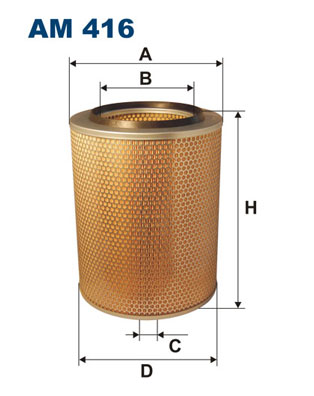 Filtron Luchtfilter AM 416