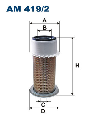 Filtron Luchtfilter AM 419/2