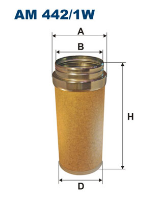 Filtron Oliefilter AM 442/1W