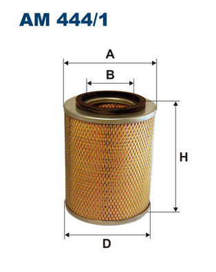 Filtron Luchtfilter AM 444/1