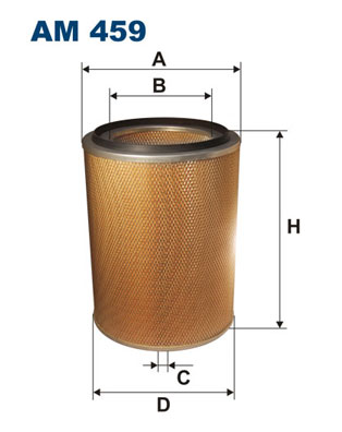 Filtron Luchtfilter AM 459