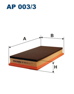 Filtron Luchtfilter AP 003/3