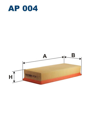 Filtron Luchtfilter AP 004