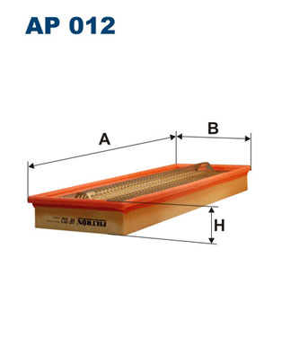 Filtron Luchtfilter AP 012