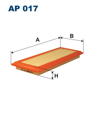 Filtron Luchtfilter AP 017