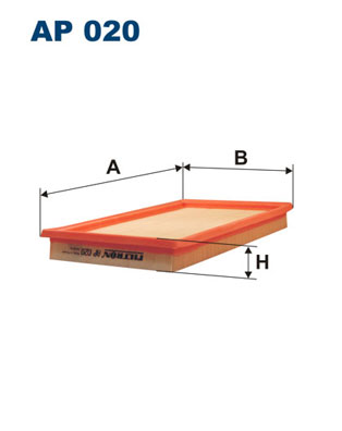 Filtron Luchtfilter AP 020