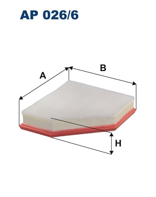 Filtron Luchtfilter AP 026/6