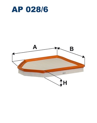 Filtron Luchtfilter AP 028/6