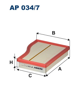 Filtron Luchtfilter AP 034/7