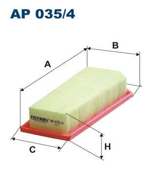 Filtron Luchtfilter AP 035/4