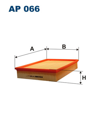 Filtron Luchtfilter AP 066
