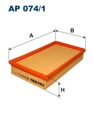 Filtron Luchtfilter AP 074/1