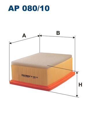 Filtron Luchtfilter AP 080/10