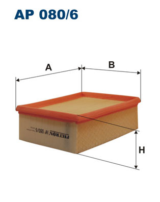 Filtron Luchtfilter AP 080/6