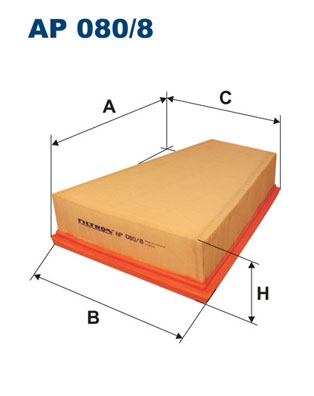 Filtron Luchtfilter AP 080/8
