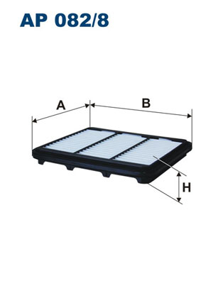 Filtron Luchtfilter AP 082/8