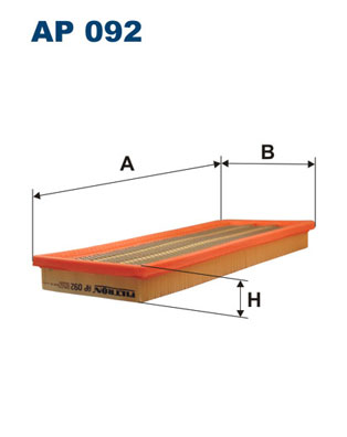 Filtron Luchtfilter AP 092