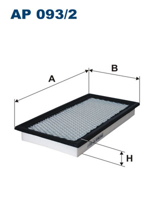 Filtron Luchtfilter AP 093/2