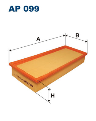 Filtron Luchtfilter AP 099